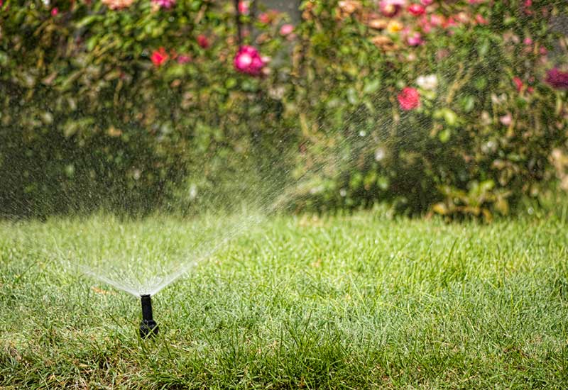 Irrigation systems in West Fargo